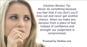 #1 Intuition Blocking Mistake Banner